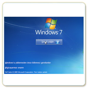 Windows 7 Format Atmak CD'siz