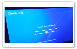 PS4 Görüntü Gelmiyor HDMI Çözünürlük Sorunu Çözüm part 5